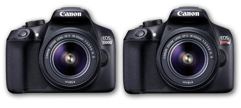 Canon Rebel T6 and 1300D Canon Rebel T6 and 1300D
