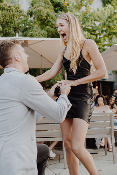 Wedding proposal photography - Brooklyn Wedding Photo
