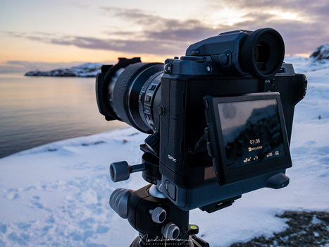 A behind the scene shot, Shooting with the Fujifilm GFX100 and Haida filters turned out to be lots of fun.