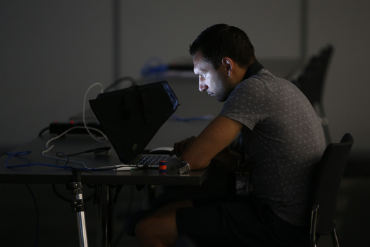 Laptop editing Editing on location
