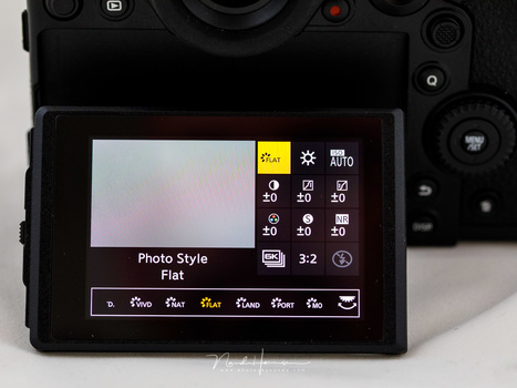 On Panasonic cameras it is called Photo Syle. Just like every other brand of camera, these styles can be customized up to a certain level. This is the menu of the Panasonic DSC-S1 full frame mirrorless camera.