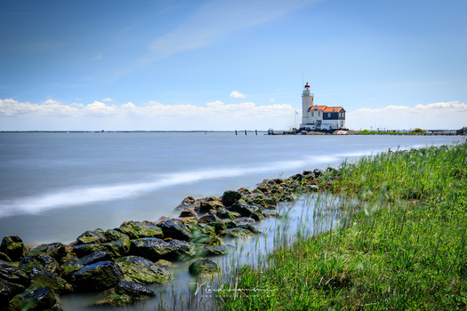 With a dark neutral density filter like a ND1000 or even a ND32,000 you can reach extreme long exposure times. It will smoothen the water even during daylight.