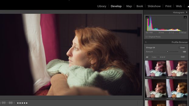 Post-processing enhances retro look Post-processing enhances retro look in photos