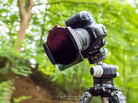 Using gradient filters in combination with the Haida M10 Insert Variable ND filter is possible, but you loose control over removing glare in wet surfaces.