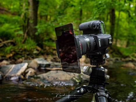 Unfortunately using the Haida M10 Insert Variable ND filter means you cannot control the polarization of the light of removing glare when combining with gradient neutral density filters like in this example.