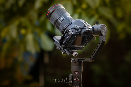 When I use a gimbal, I make sure the thing is perfect in balance. It makes filming so much easier. If it takes a few minutes, it will save a lot of time and effort in post-processing.
