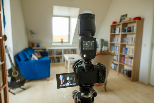 For shooting real estate it is important to have everything in focus. If your lens fails, and the images aren't sharp, you should use another lens. Make the investment, and don't try to fix this at home.