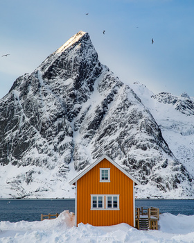 A foreground and a background. You can change the relationship between the two by using focal length, distance, height and the position in the frame.