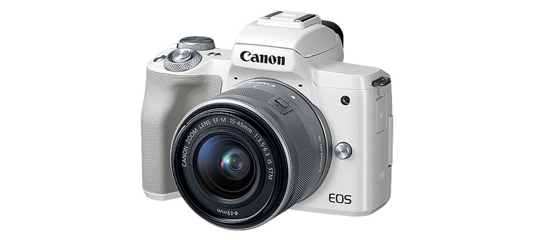 Canon EOS M50, white Canon EOS M50, white