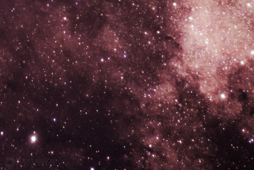 dust pillars in the Cygnus region