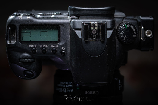 Although the Canon EOS 20D is 15 year old, the button layout isn't that much different compared to modern cameras