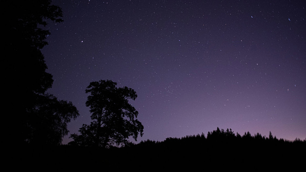 Landscape at night Landscape at night sky