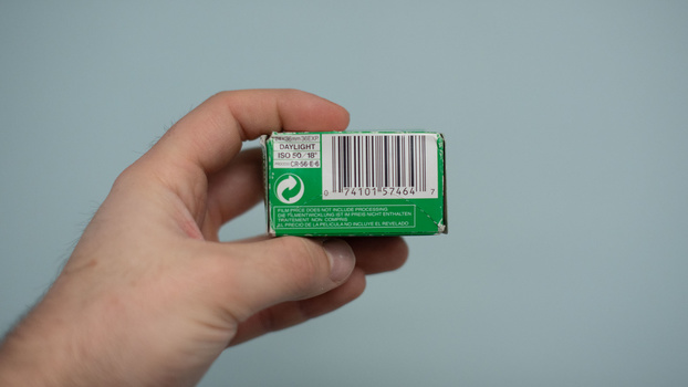 Fuji velvia 50 film Fuji velvia 50 film in hand