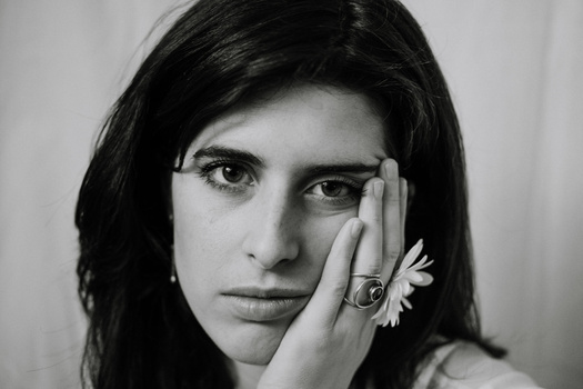 Finding creativity in 2021 A young dark haired woman's portrait