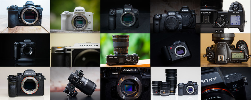 Without going into discussion about camera brands, modern cameras do have amazing high dynamic range capabilites. It even exceeds the capabilities of our eyes. This is a selection of the cameras I have reviewed up to now.