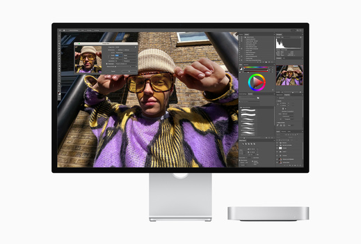 Screenshot of photo editing software displaying a portrait of a man wearing sunglasses and a beanie with color grading adjustments applied.