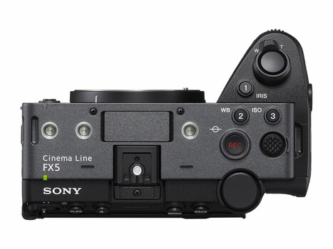 Sony Cinema Line FX9 camera system with wireless remote control unit