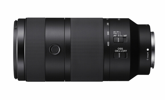Sony FE 70-280mm f/4.5-6.3 G OSS telephoto zoom lens with AF/MF switch and stabilization controls