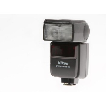Nikon SB600 Speedlight flash unit against white background