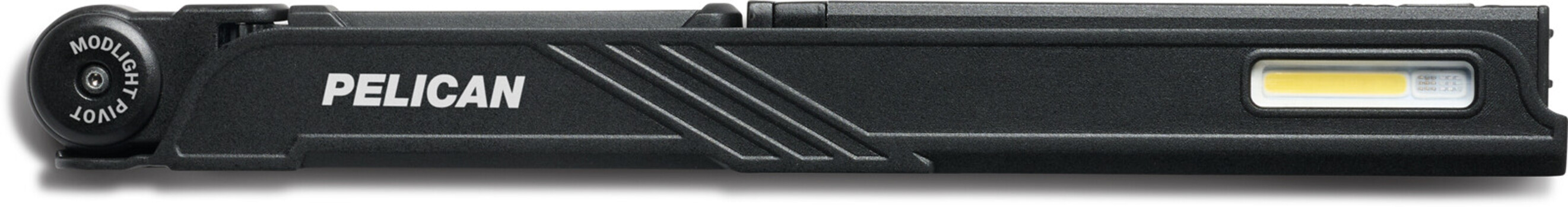 Pelican rechargeable work light with yellow indicator and modular design