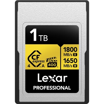 Lexar Professional GOLD CFexpress 4.0 Type A