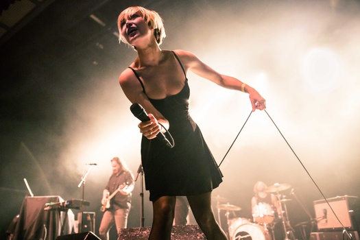 Image "July Talk live in Calgary" by Claire Bourgeois