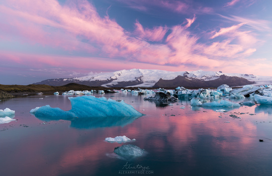Image "3 Hour Sunset, Iceland" by Alex Armitage