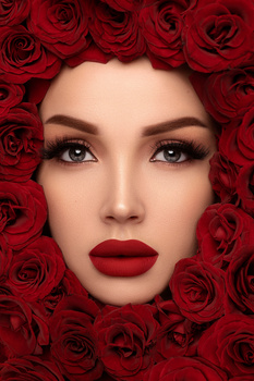 Image "Lady in red" by Daniell Dolidze