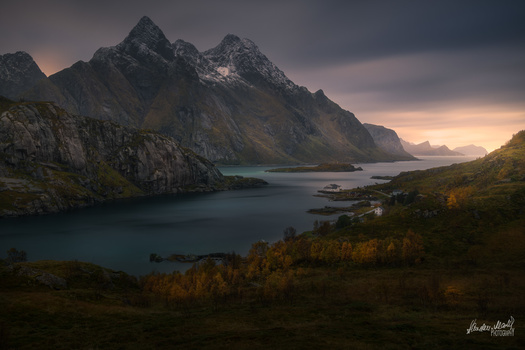 Image "Sunsets in Lofoten" by SANDEEP MATHUR