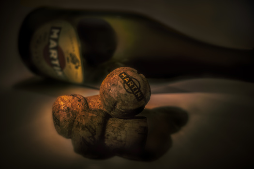 Image "Champagne Corks" by Stephen Brake