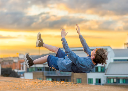 Image "Experimental Levitation Shoot" by David Madienguela