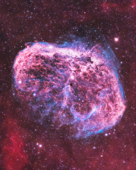 Image "The Crescent Nebula" by Trevor Jones