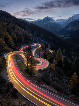 Image "The mountain snake" by Lionel Fellay
