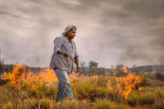 Image "Old Way Fire" by annette ruzicka