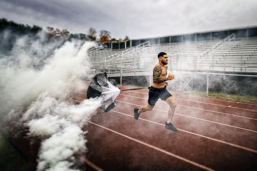 Image "Running in the clouds" by Joseph Humphries