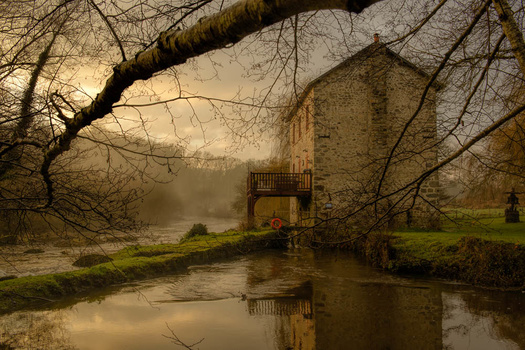 Image "Water mill" by Jeff Holdgate