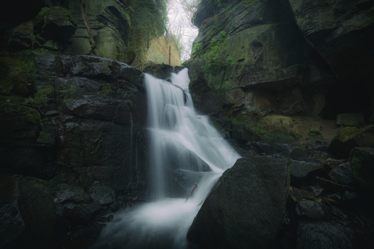 Image "Lumsdale falls" by mark mulhern