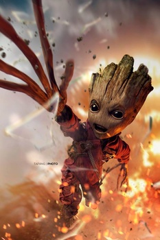 Image "The Unstoppable Groot" by Pete Tapang