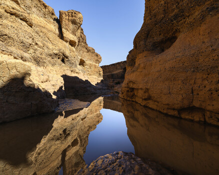 Image " Sesriem Canyon Namibia " by Ed Sanford