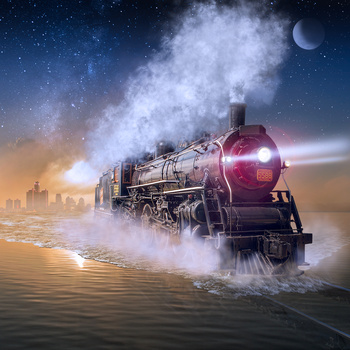 Image "Fantasy Train" by Robert Major