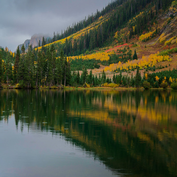 Image "Rainy Autumn Reflections" by Brent Newman