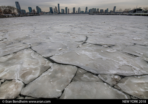 Image "Ice on the Hudson" by eran bendheim