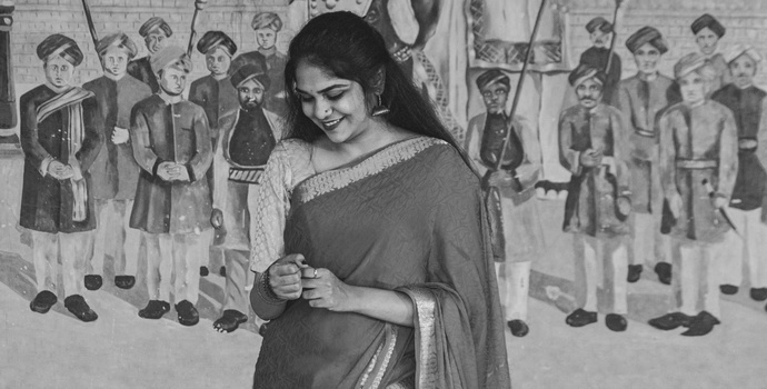 Image "Look at all the men staring at her. ;-)" by Bhuvan N