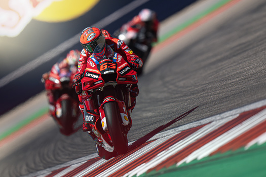 Image "Francesco Pecco Bagnaia Ducati Corse MotoGP" by Zachary Bolena