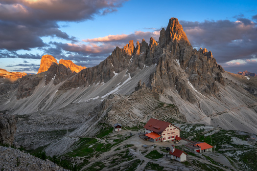 Image "Evening in the Dolomites" by Ralf von Samson