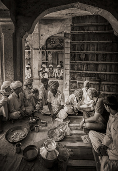 Image "Bithoo Village, Rajasthan" by Nick Rains