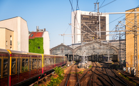 Image "Berlin Friedrichstraße Train Station | Germany" by Nico Trinkhaus