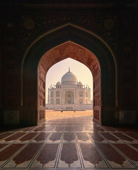 Image "The Taj Framed" by Manish Gajria