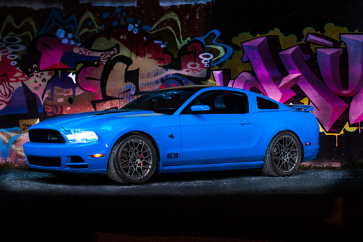 Image "Neon Mustang" by Michael Valade