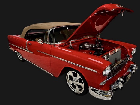 Image "1955 Chevrolet Bel Aire Convertible" by Ron Welch